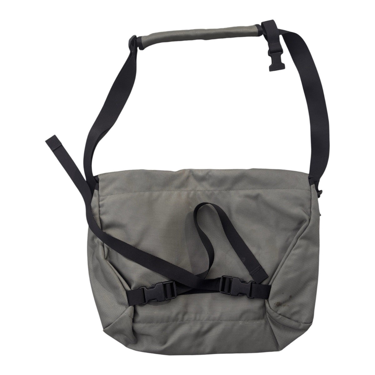 Vintage 2002 Patagonia Gray Half-Mass Messenger Bag Reflective