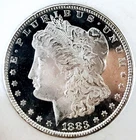 1883 P MORGAN ULTRA PROOF LIKE! DEEP LIQUID MIRRORS! CLEAN CHEEK UNREAL NR#64613