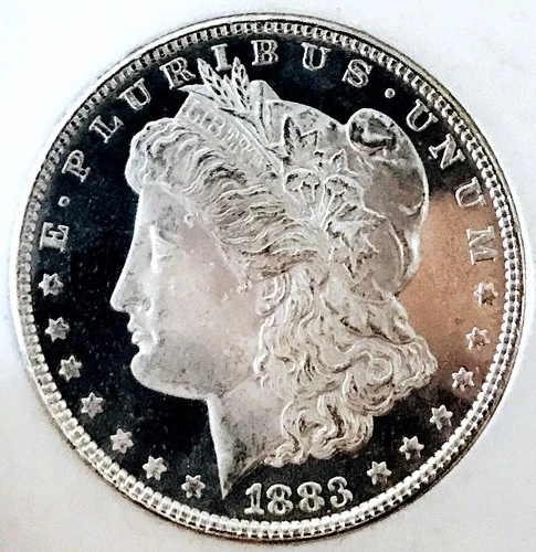 1883 P MORGAN ULTRA PROOF LIKE! DEEP LIQUID MIRRORS! CLEAN CHEEK UNREAL NR#64613