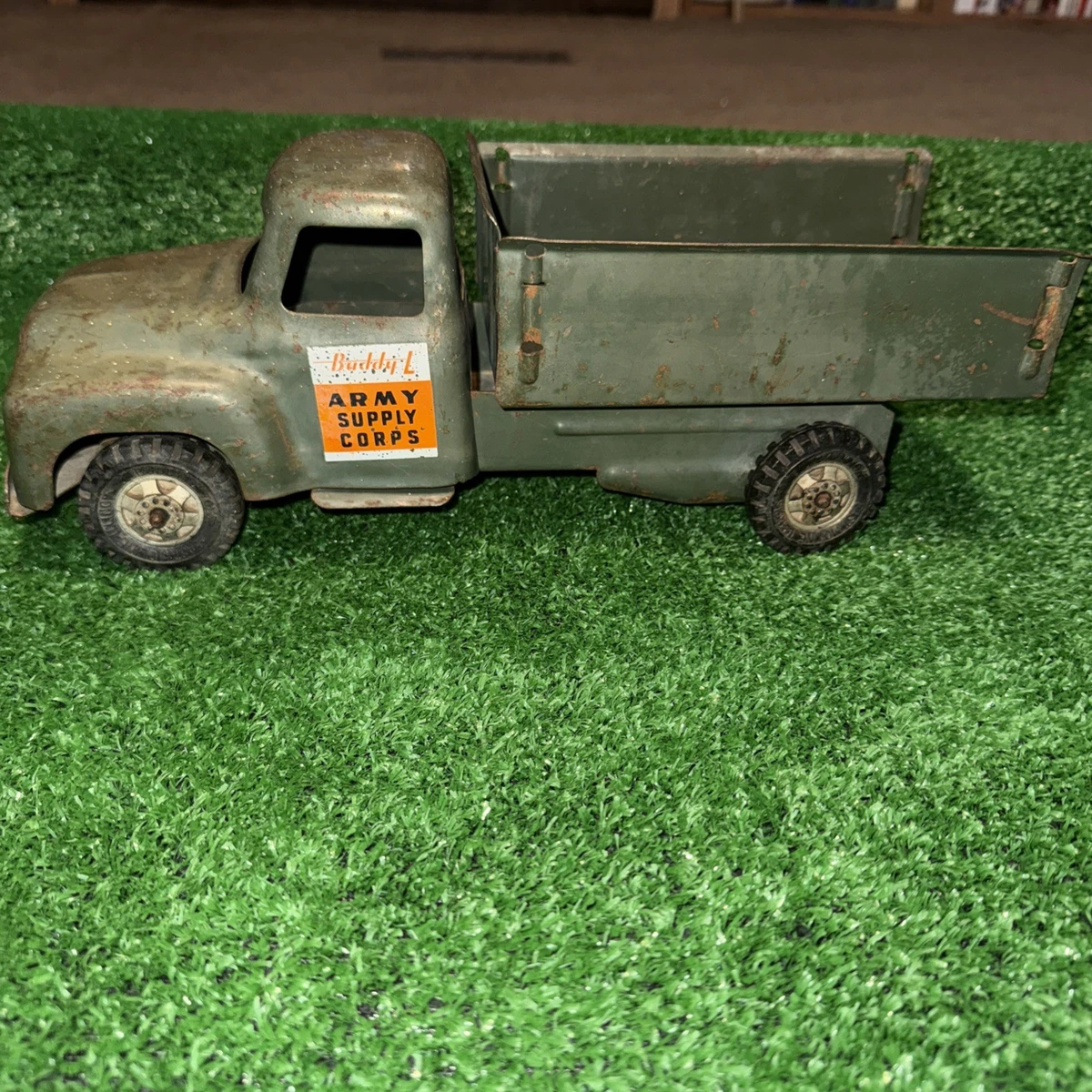 Buddy L Pressed Steel Vintage Manufacture Diecast Trucks for sale