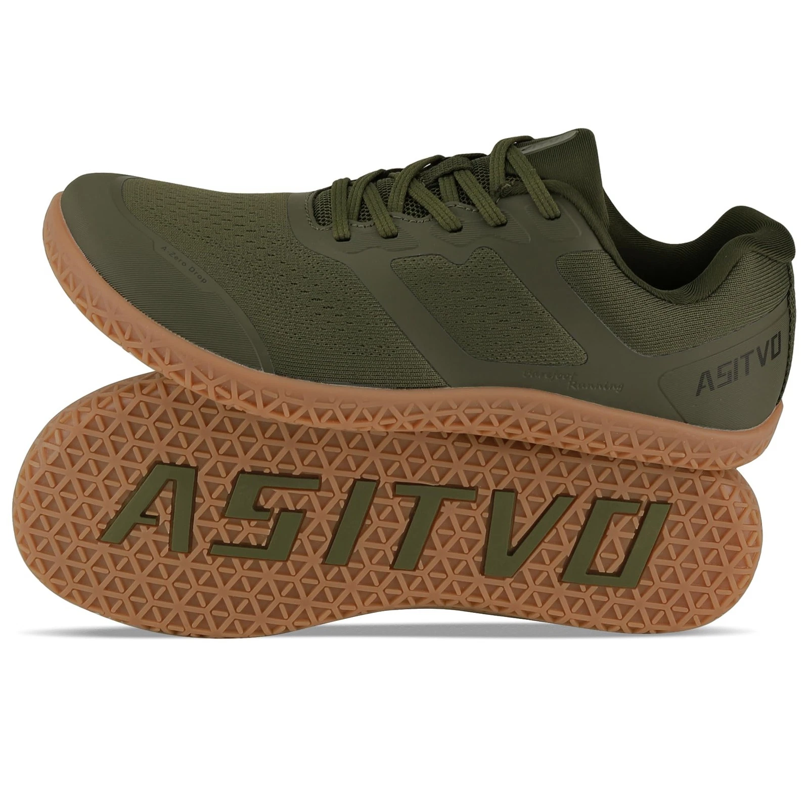 ASITVO Men's Minimalist Wide Toe Box Barefoot Zero Drop Shoes Sneakers Size 1...