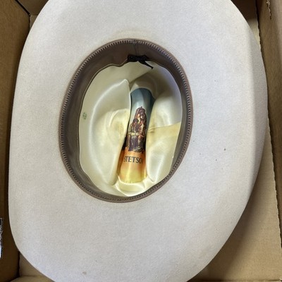 Stetson 4x Cowboy Hat Silver Belly Rancher 4