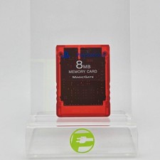 Lot of 5 Sony PlayStation 2 PS2 8MB Memory Card MagicGate- Multi-Colored OEM