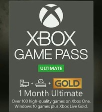 Microsoft Ultimate Game Pass 1 Month Xbox Live Microsoft Points - 30DYTR