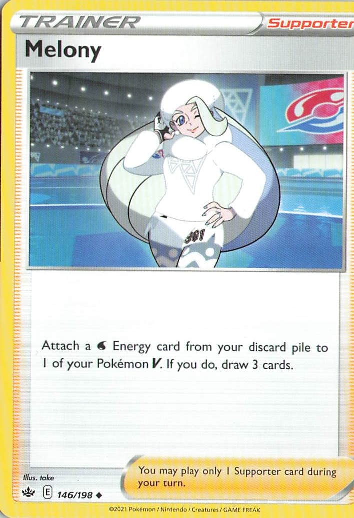 Melony 146/198 Uncommon Chilling Reign Pokemon Near Mint (L1)