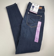 NEW Seven7 Women's Tummy Less High Rise Skinny Jean Size 6 Dark Wash NWT