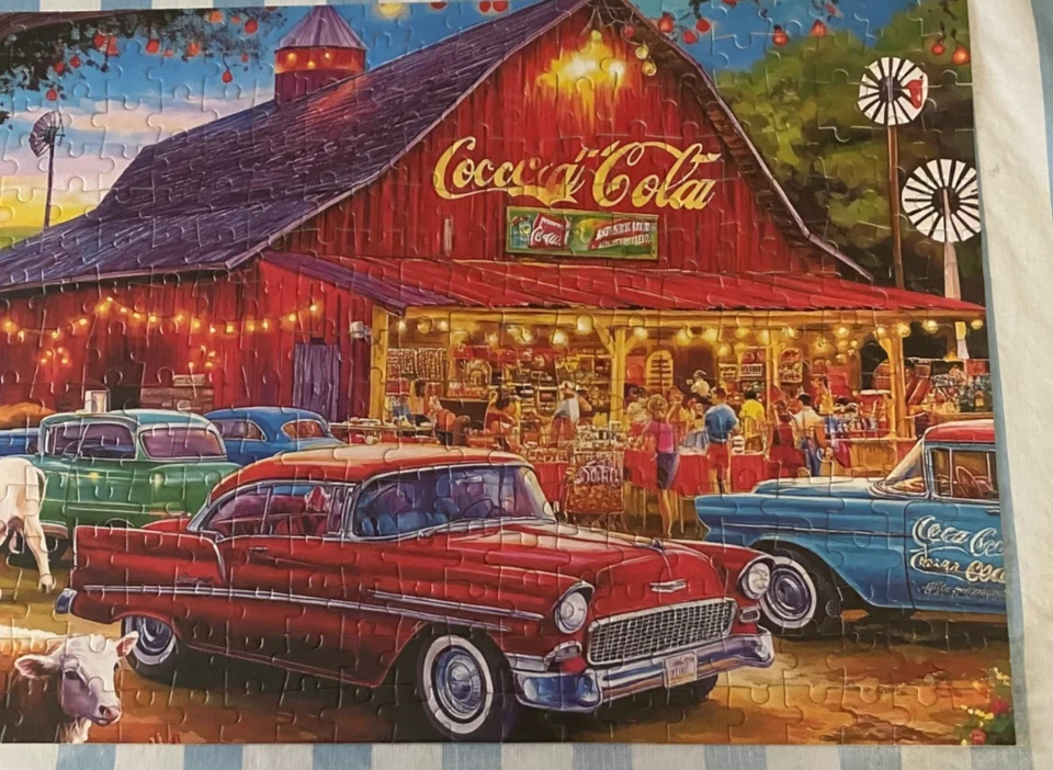 PUZZLES - Lote de 5 - 300 piezas - Construidos una vez - Libre de humo/animales Foto 2 de 4