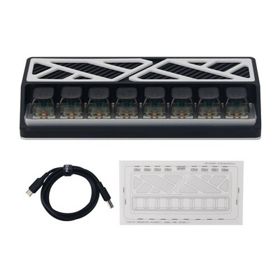 QC8KEY CNC 8CH USB Switch Power Supply Controller Mechanical Keyboard USB Hub WA