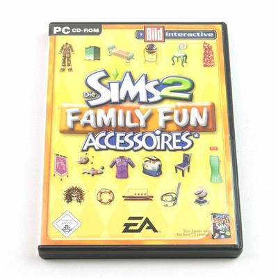 Die Sims 2 Family Fun Accessoires Erweiterung PC CD-ROM Deutsch Keep Case