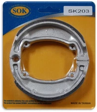 FRONT BRAKE SHOES fit YAMAHA DT 100, 1974-1983 DT100 