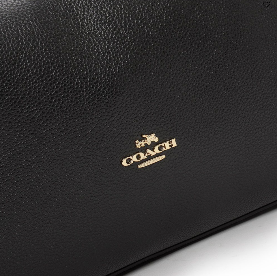 Coach Handbag EXCELLENT CONDITION Edie 31 Leather Shoulder Bag Black