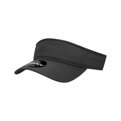 Decky Kid's 100% Cotton Pre-Curved Bill Hook & Loop Closure Visor - 7007