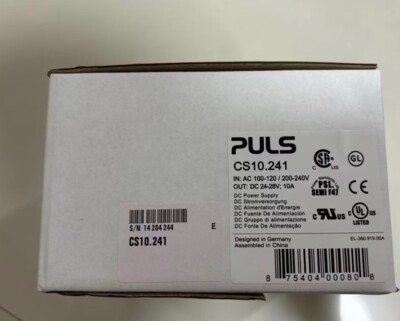 1PCS New Sealed PULS CS10.241 Power Supply One year warranty