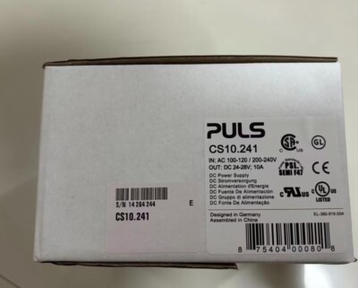 #ad 1PCS New Sealed PULS CS10.241 Power Supply One year warranty $155.00