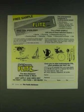1985 Flitz Metal Polish Ad - The unsurpassed handyman's multi-purpose polish