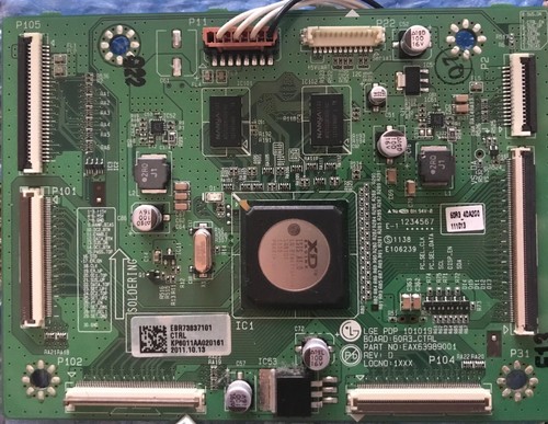 LG  TV   T-Con Board  EAX63989001 / EBR73837101 aus LG TV 60 Zoll