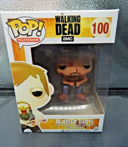 Funko POP VINYL! The Walking Dead INJURED DARYL DIXON  100 FIGURE NIB
