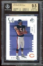 Brian Urlacher Rookie Card 2000 SP Authentic #122 BGS 9.5 (9.5 9.5 9.5 9.5)