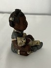 Sarah’s Attic Black Heritage Susie Mae with Teddy Bear Figurine 1989 — photo 4