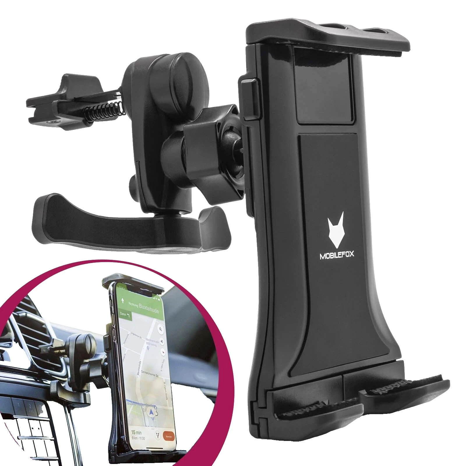 Montajes y soportes para teléfonos celulares Negro para Huawei Mate 10