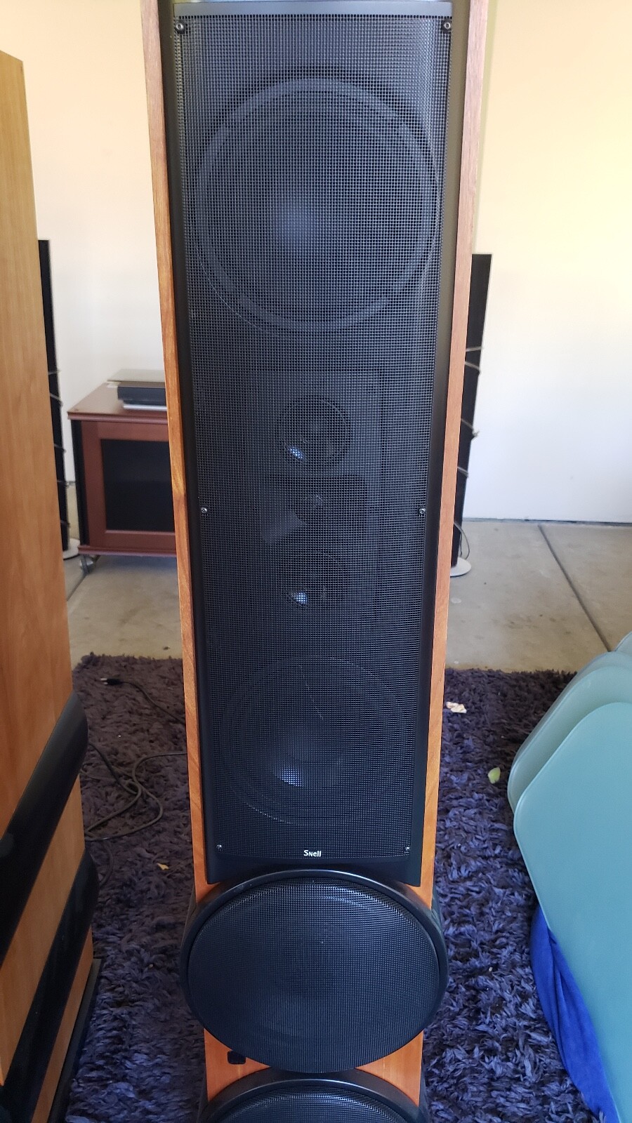 Snell XA 90ps Tower Speakers Subwoofer and Amp eBay