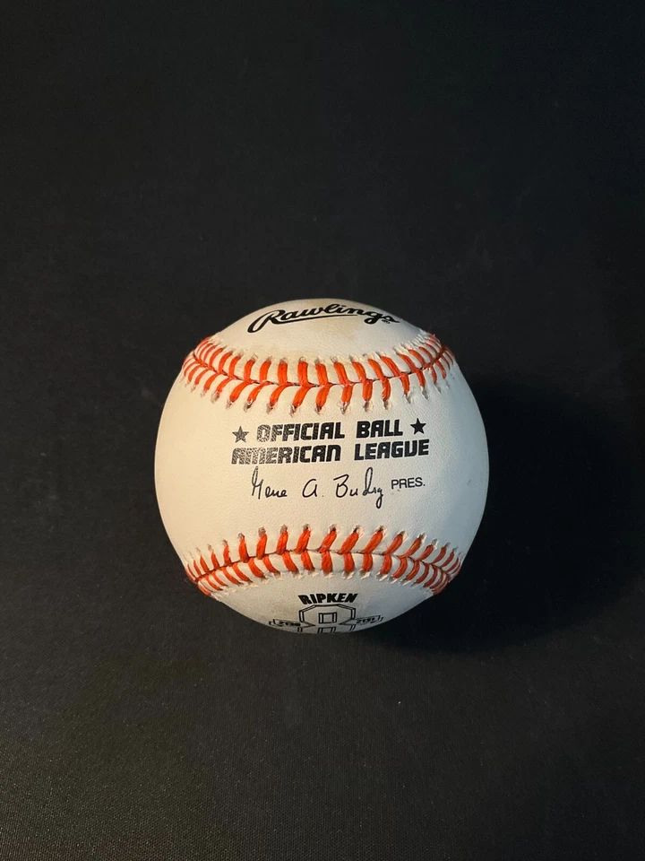 Orioles Cal Ripken Jr Official Souvenir Collectible Baseball Stained - Image 2 of 4