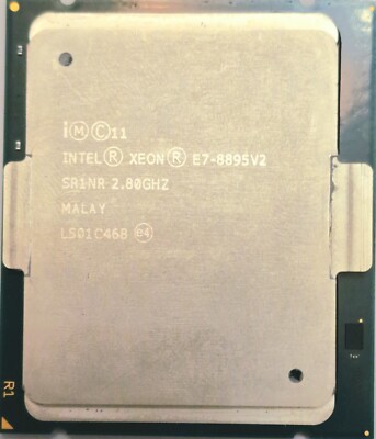 Intel Xeon Processor E7-8895 V2  2.80GHz Cache 37.5 MB,  Server CPU 