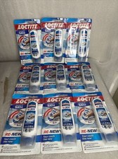 Lot 9 Loctite White Re-New Sealant for Kitchen and Bath, 3.3 Fl. Oz.
