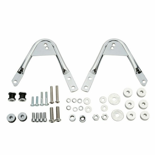 Detachable 2-Up Mount Rack Docking Kit For 1997-2008 Harley Touring Touring 07 - Picture 11 of 12
