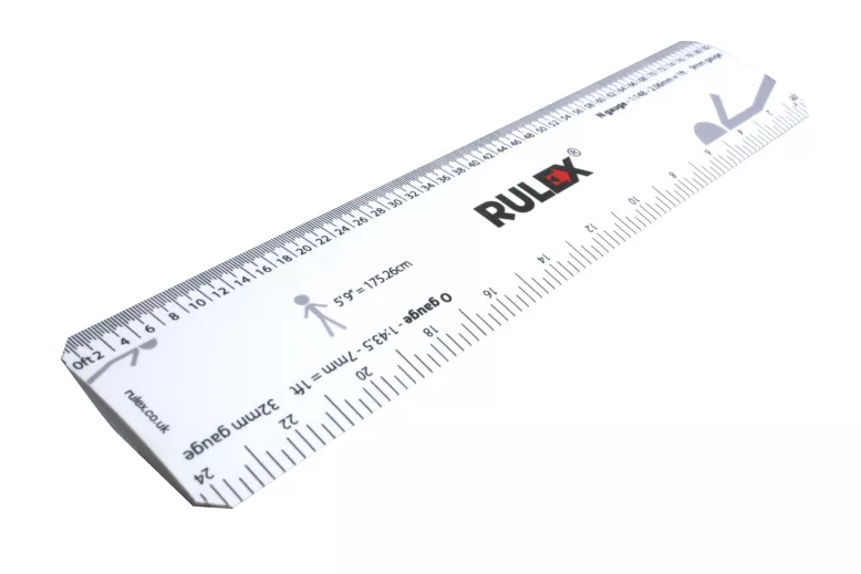 Rulex OO HO N and O gauge 150mm 6