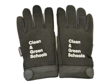 Digi Touch Work Gloves /Medium/Clean&Green Schools Logo