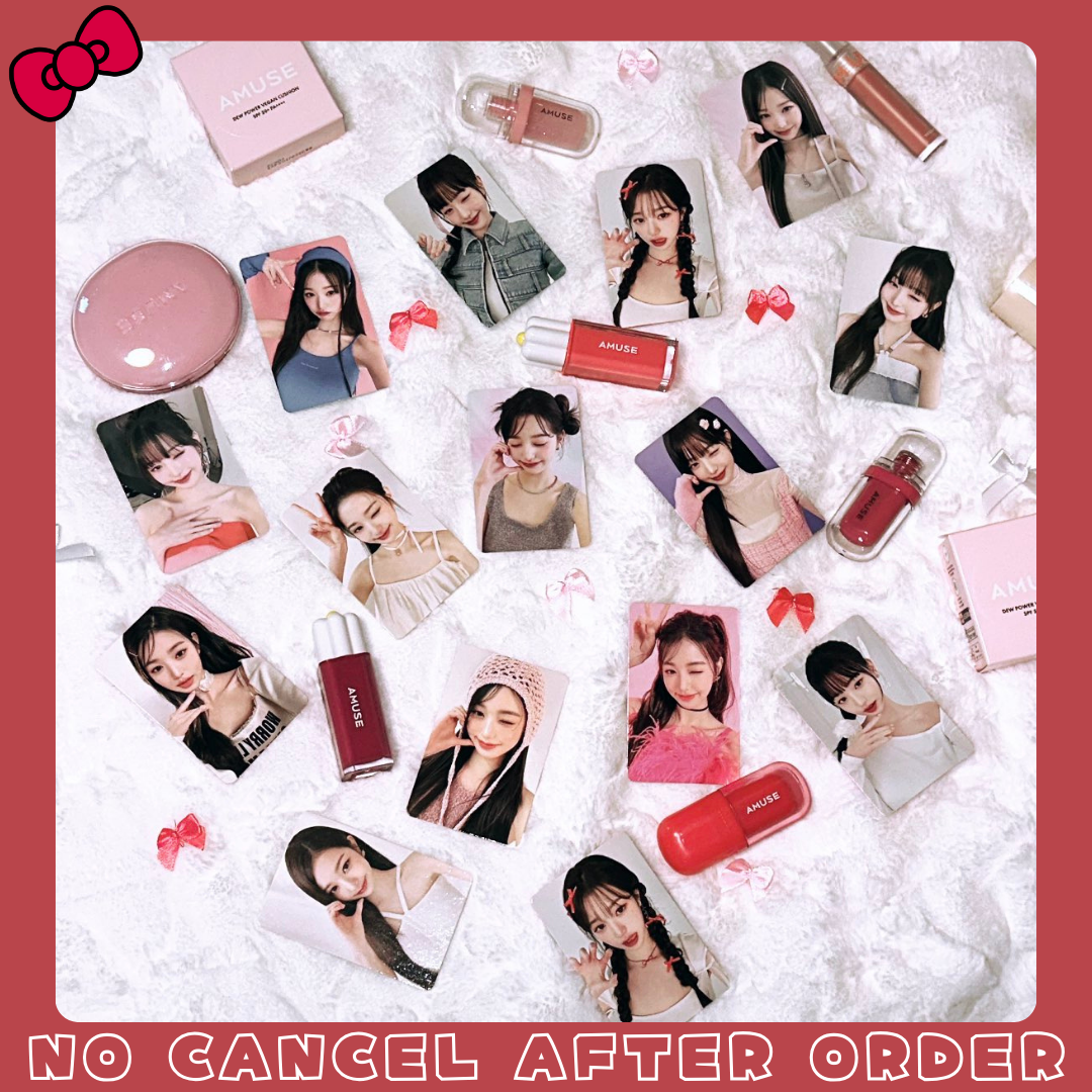 IVE - JANG WONYOUNG X AMUSE ALL EVENT PHOTOCARD SET OFFICIAL | eBay