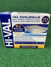 HI-VAL Internal DVD Rewritable Drive 16X DVD +/- RW / +/- R