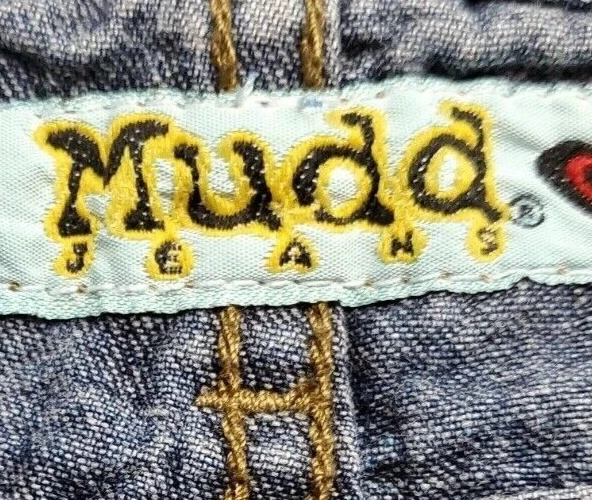 Pantalones cortos Mudd Jeans para mujer talla 9 azul Jean Foto 2 de 4