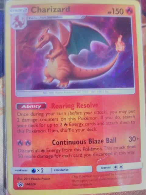 Pokemon Charizard SM226 Holo Promo Card - New - NM | eBay