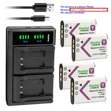Kastar Battery LTD2 Charger for Pentax D-LI78 DLI78 PENTAX Optio L50 Optio M50