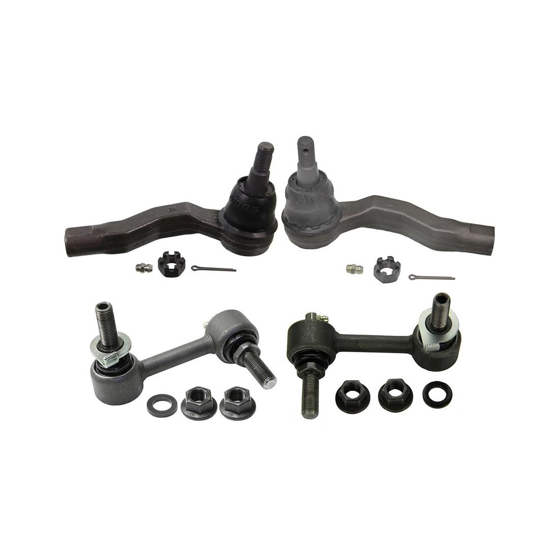 Moog Front Outer Sway Bar Links Tie Rod Ends For 2005 2006 2007