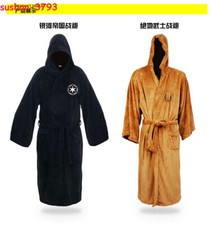 Star Wars Hooded Bath Robe Cloak Cosplay Jedi Knight Galactic Empire Accessories