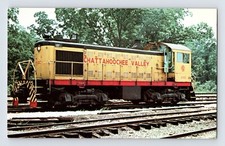 Postcard Chattahoochee Valley Railroad Train Alco S-2 1970s Unposted Chrome