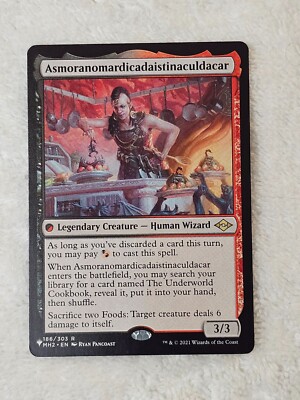 MTG Asmoranomardicadaistinaculdacar #186 The List Modern Horizons