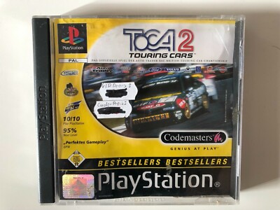 Toca 2 Touring Cars Sony Playstation 1 OVP Mehrspieler Codemasters 1 bis 2 Spiel