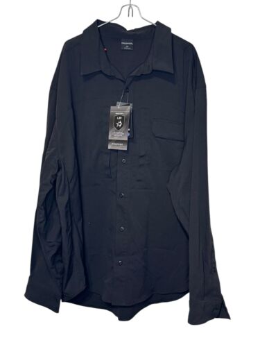 Propper Men Uniform Shirt Perform LS1 STL Sheep Dog Long Sleeve Black 2XL NWT