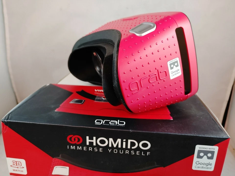 Homido Grab 3D Virtual Reality Headset VR Games & 3D Movie iOS & Android NEW - Image 4 of 4