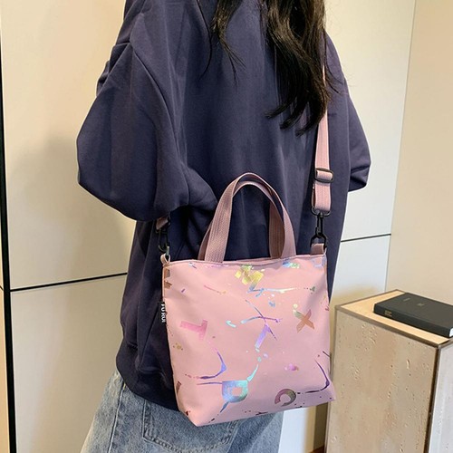 Large Capacity Shoulder Bag Carrying Shopping Bag Commuting Shoulder Tote D4P7 - Picture 4 of 26