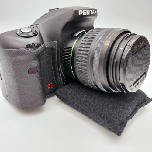 PENTAX K10D DSLR Camera + SMC DA 18-55mm Lens Strap Battery Charger Bag - Picture 6 of 19