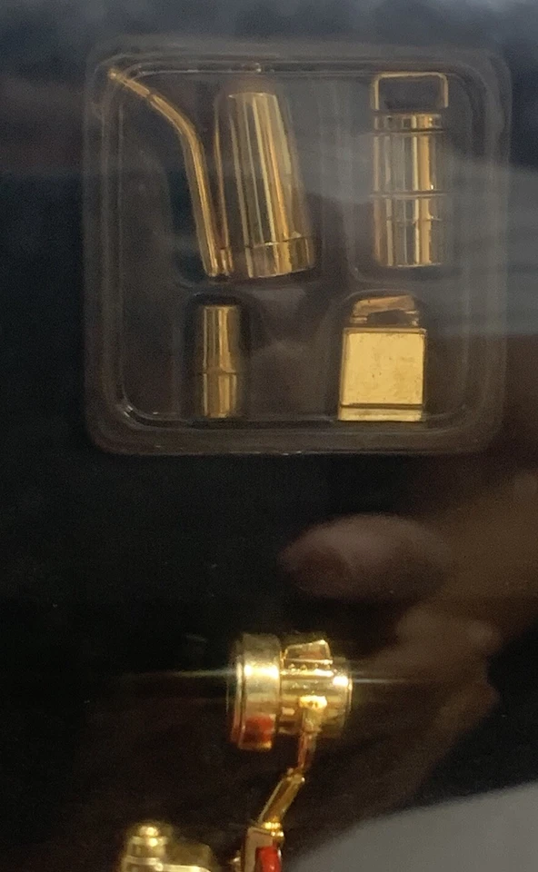 Signature Series 1914 Ford Model T Fire Engine 24K Plated & Real Wood 1/18 NEW - Image 4 of 4