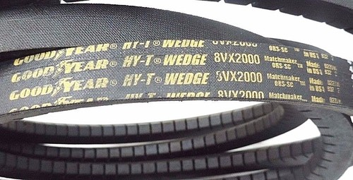 NEW GOODYEAR 8VX2000 HY-T WEDGE MATCHMAKER BELT 1INCH WIDE 200INCH OC COGGED - Picture 4 of 4