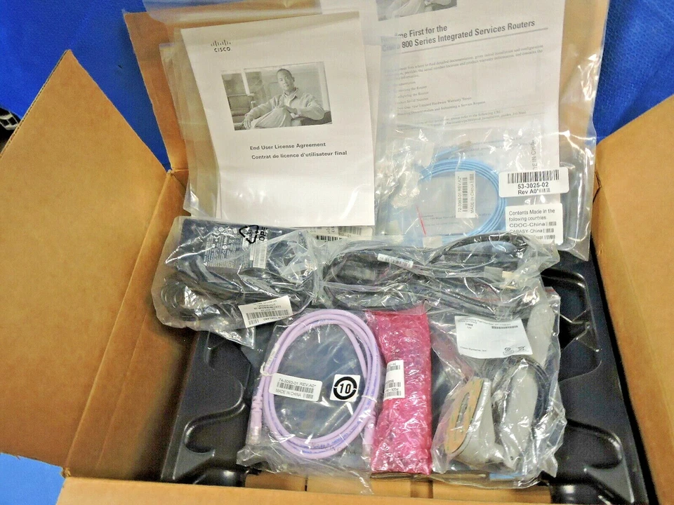 NEW Cisco 888GW-GN-A-K9 Router 888G Wireless G.SHDSL 3G Bundle PCEX-3G-HSPA Card - Image 3 of 4