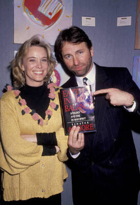 John Ritter & wife Nancy at Peter Max Gallery Opening - at Ha- 1992 Old Photo