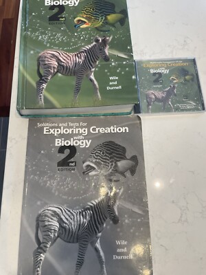 Exploring Creation with Biology, 2nd Edition Textbook, Solutions & Test/CD